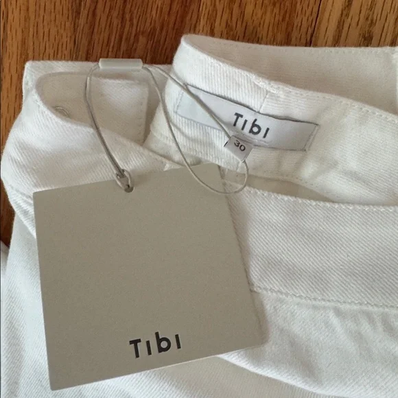 Tibi Spring Denim Sid Jean - Picture 3 of 9